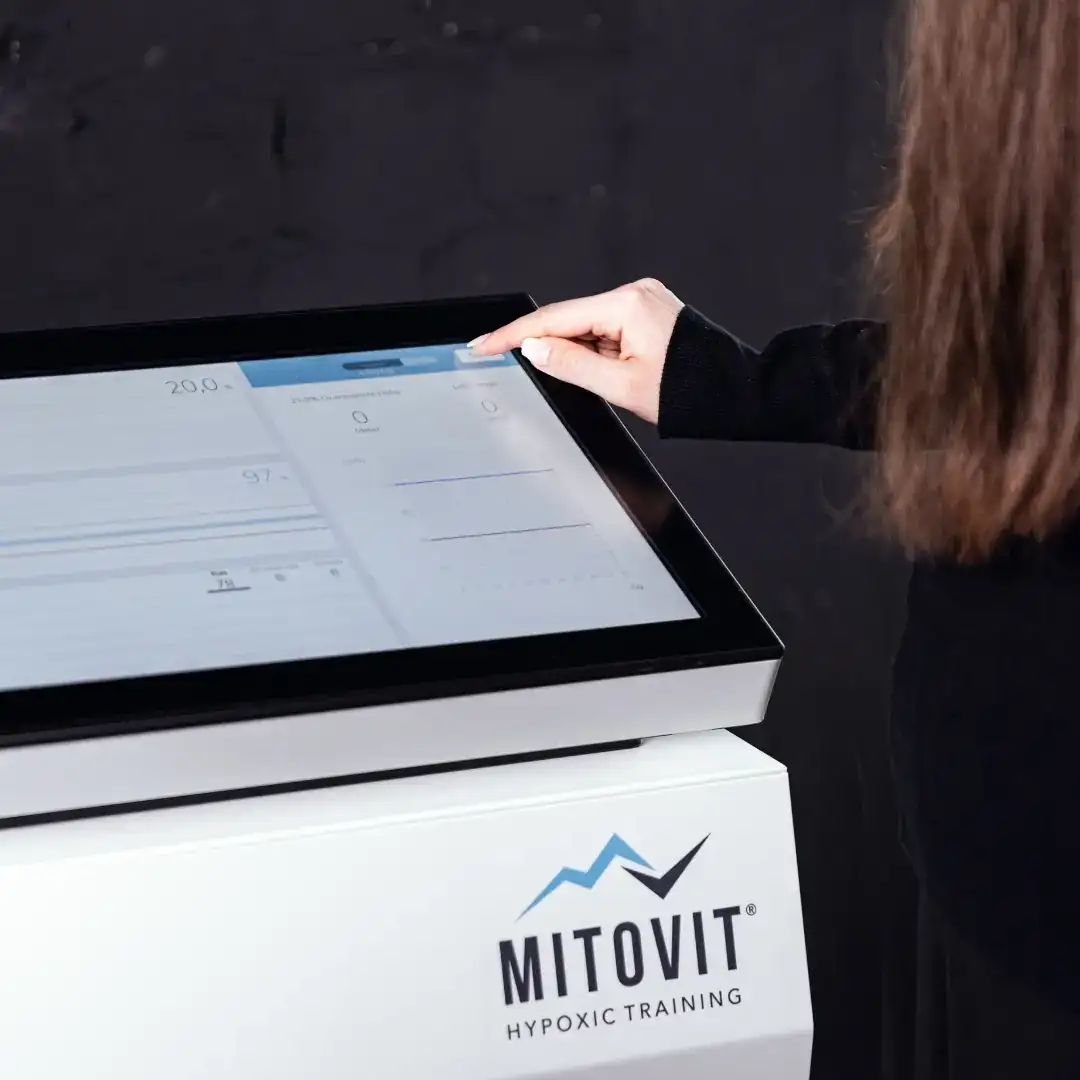 MITOVIT Hypoxietraining Gerät & Display